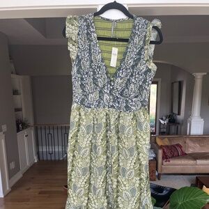 Anthropologie The Peregrine Midi Dress